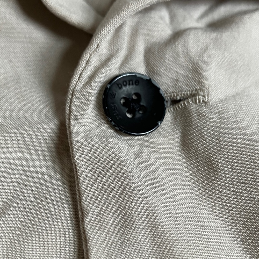 Rag & Bone Avery Solid Camp Shirt. - image 12